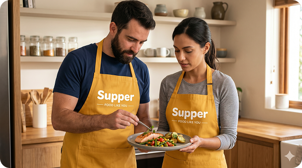 Supper Chefs preparing food